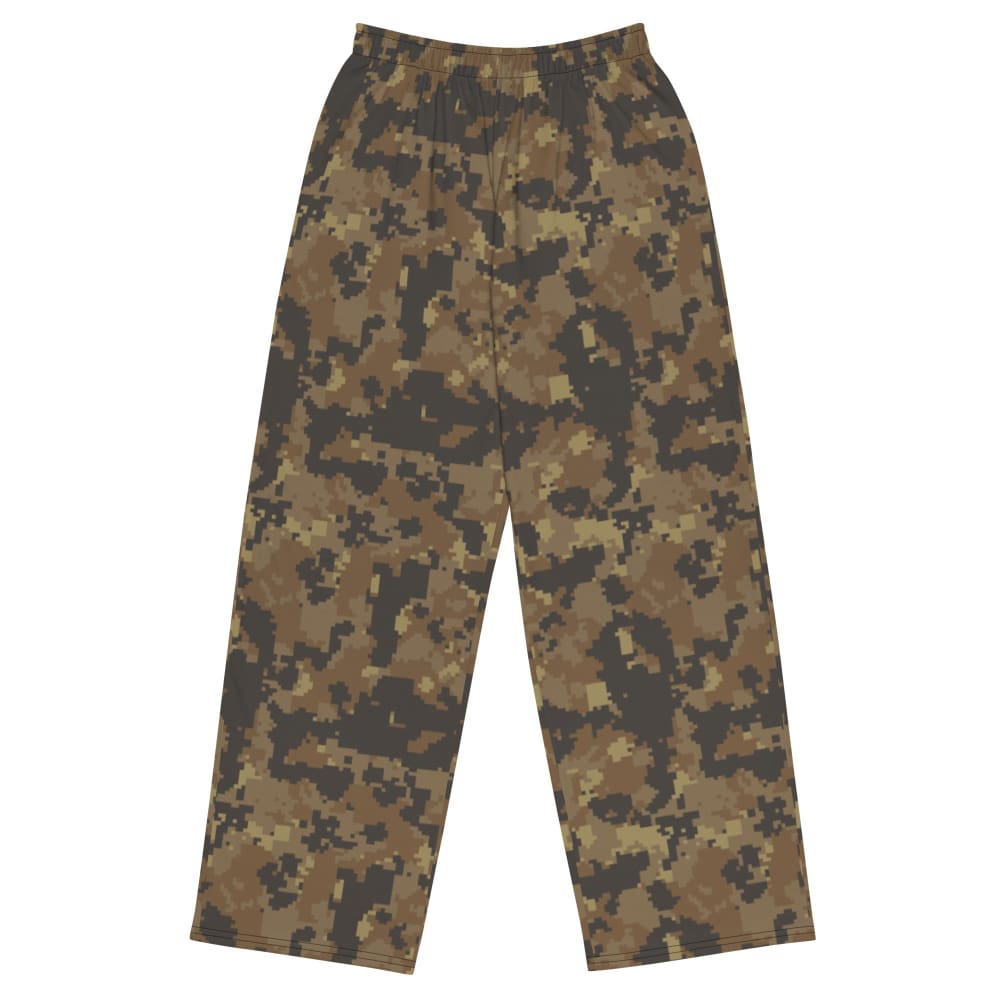 CAMO HQ - Mexican Naval Infantry Digital Desert CAMO unisex wide-leg pants