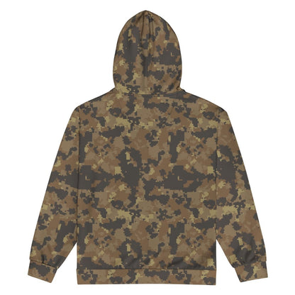Mexican Naval Infantry Digital Desert CAMO Unisex zip hoodie
