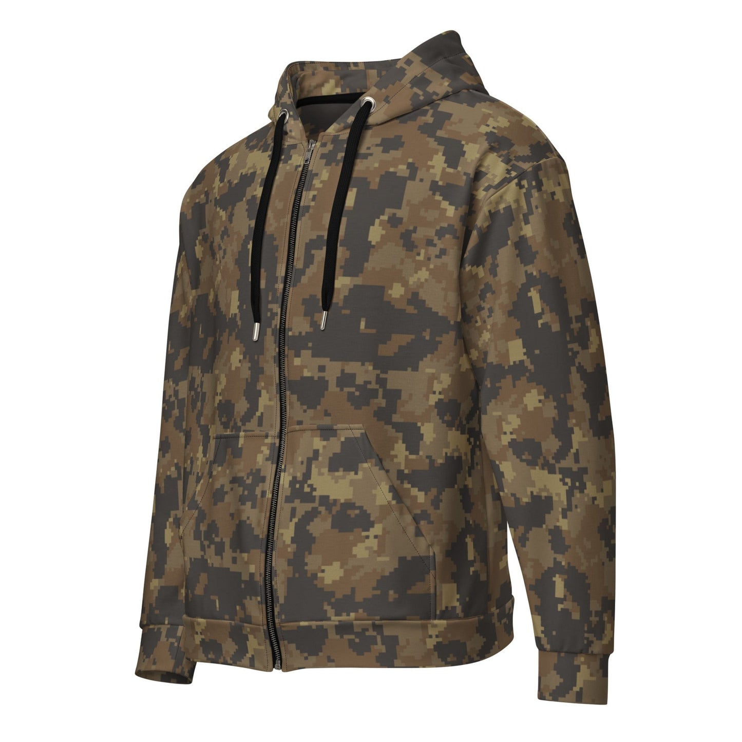 Mexican Naval Infantry Digital Desert CAMO Unisex zip hoodie - 2XS - Zip Hoodie