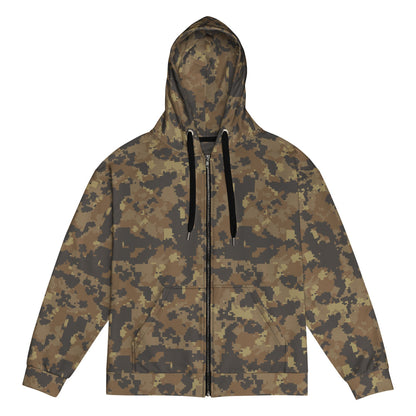 Mexican Naval Infantry Digital Desert CAMO Unisex zip hoodie - Zip Hoodie