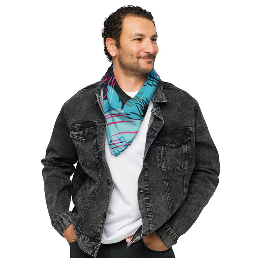 Brushstroke Miami Vice CAMO Bandana - Head