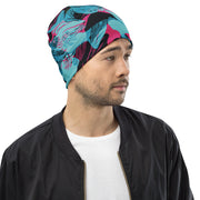 Brushstroke Miami Vice CAMO Beanie - Head