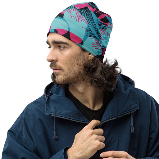 Brushstroke Miami Vice CAMO Beanie - S - Head