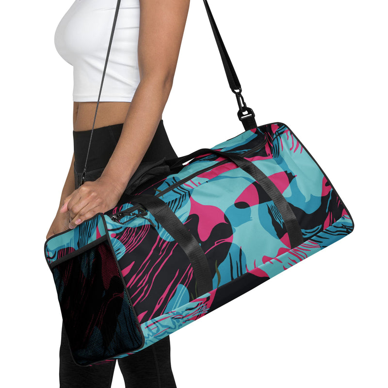 Brushstroke Miami Vice CAMO Duffle Bag
