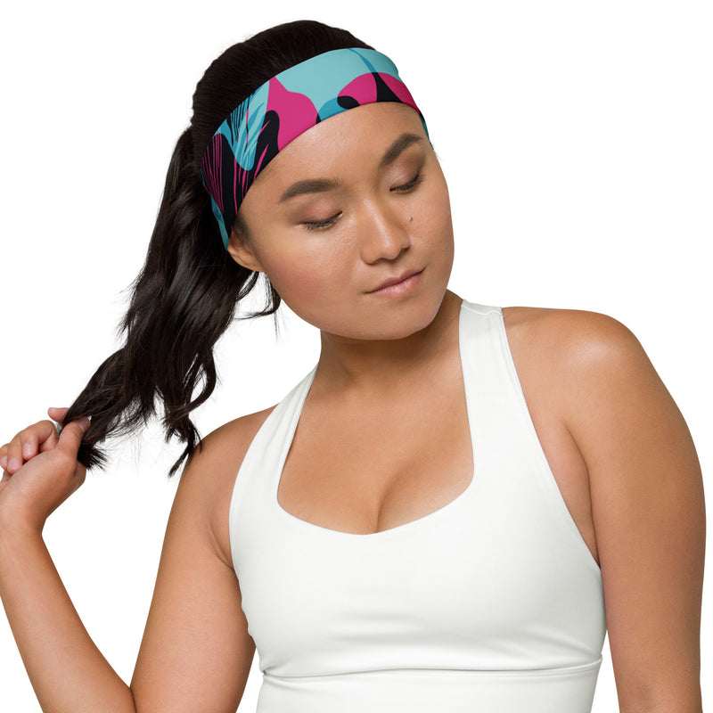 Brushstroke Miami Vice CAMO Headband - Head