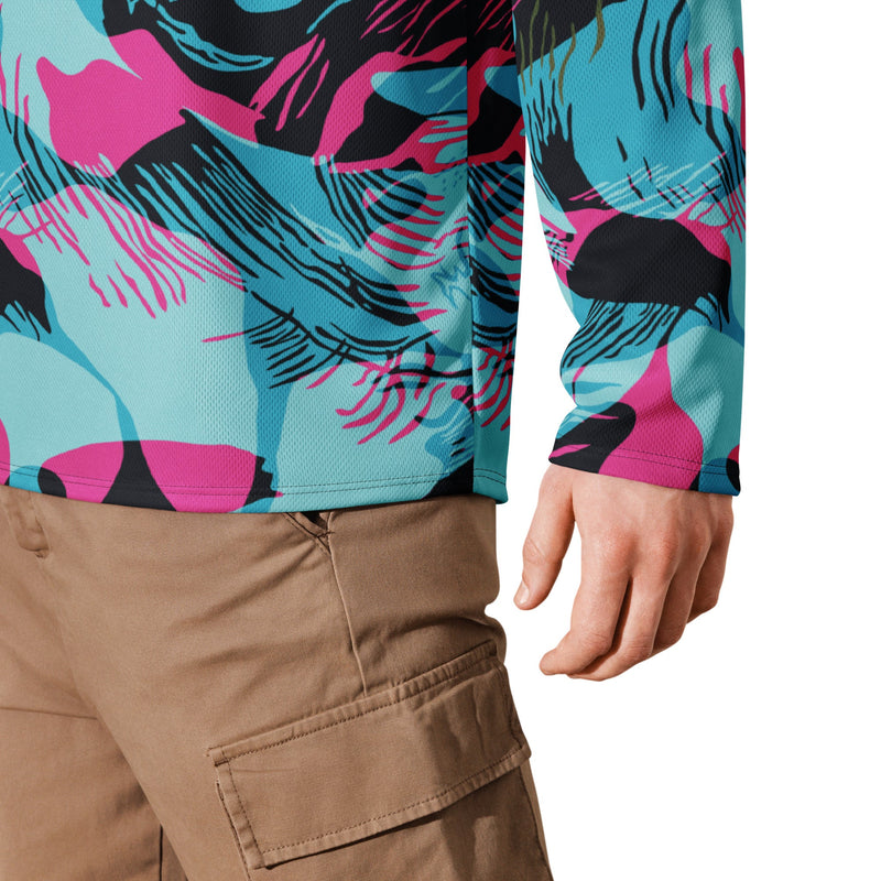 Brushstroke Miami Vice CAMO Unisex Hockey Fan Jersey