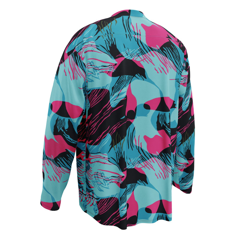 Brushstroke Miami Vice CAMO Unisex Hockey Fan Jersey