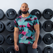 Brushstroke Miami Vice CAMO Mens Athletic T-Shirt - XS - Shirt