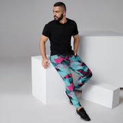 Brushstroke Miami Vice CAMO Mens Joggers - XS - Men