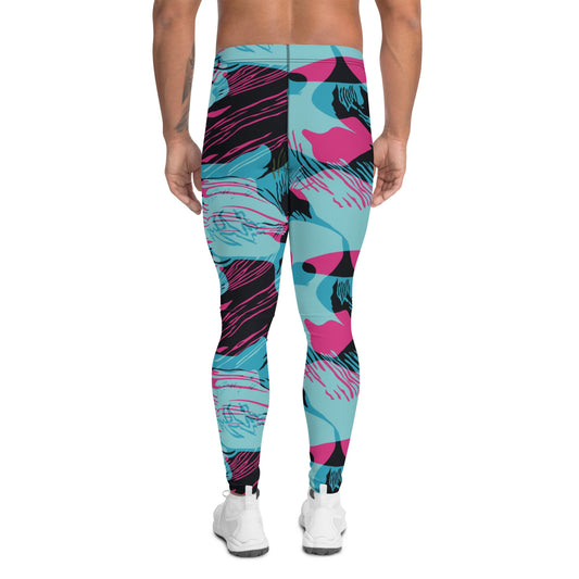 Miami Brushstroke CAMO Mens Leggings