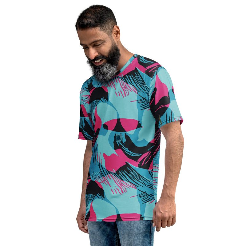 Brushstroke Miami Vice CAMO Mens T-Shirt