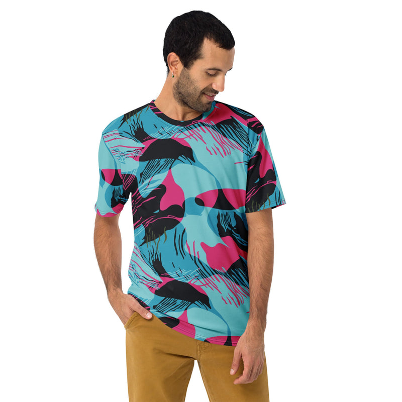 Brushstroke Miami Vice CAMO Mens T-Shirt