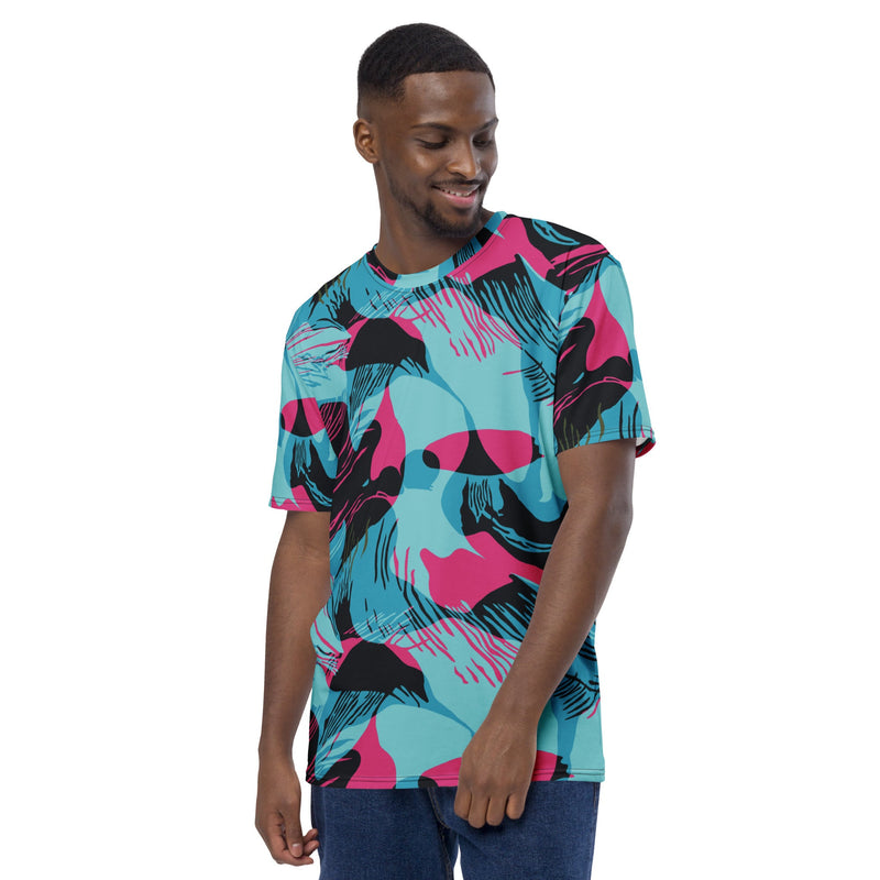 Brushstroke Miami Vice CAMO Mens T-Shirt