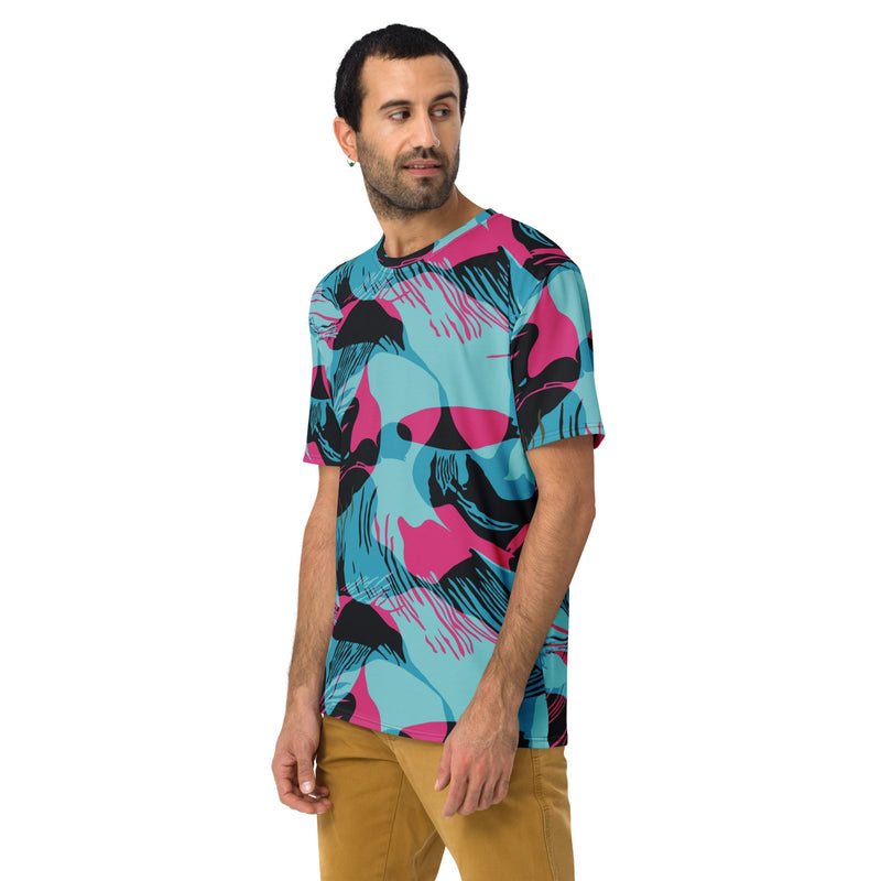 Brushstroke Miami Vice CAMO Mens T-Shirt