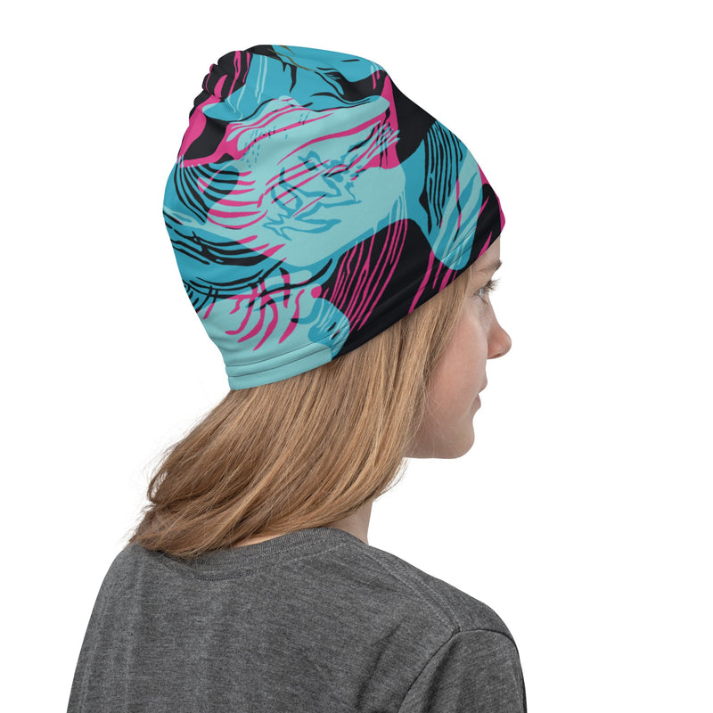 Brushstroke Miami Vice CAMO Neck Gaiter - Head