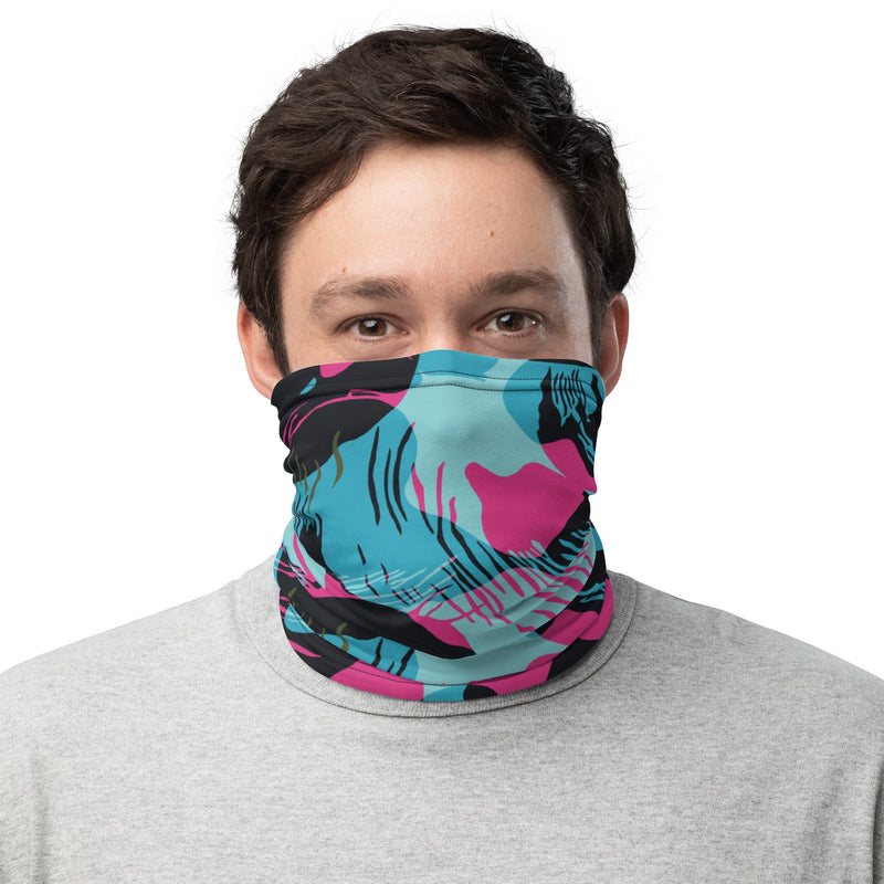 Brushstroke Miami Vice CAMO Neck Gaiter - Head