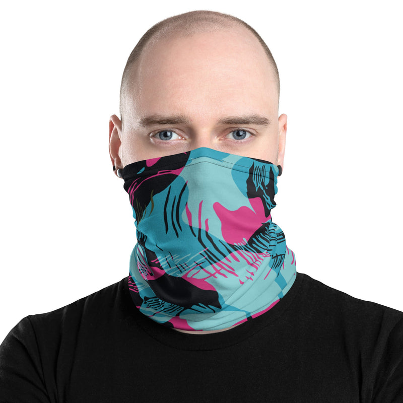 Brushstroke Miami Vice CAMO Neck Gaiter - Head