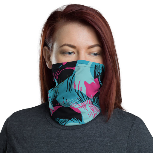 Brushstroke Miami Vice CAMO Neck Gaiter - Head