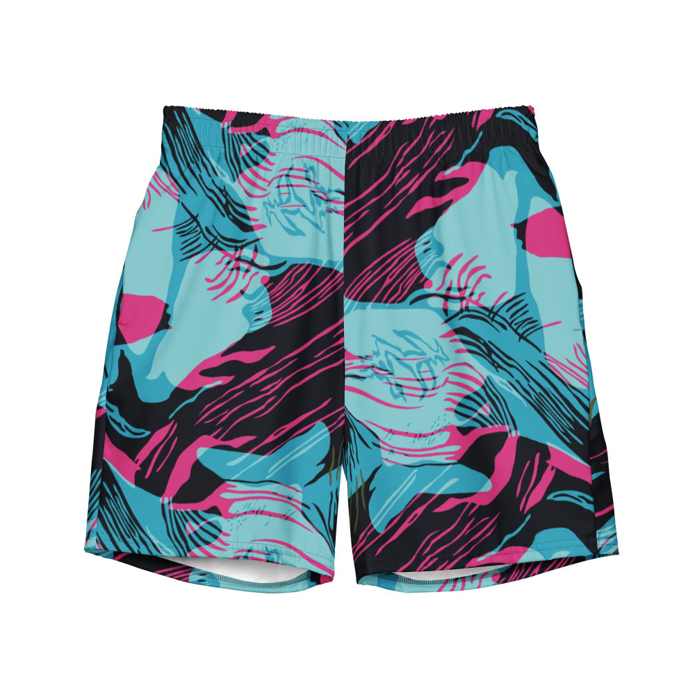 Miami Brushstroke CAMO swim trunks - Mens Swim Trunks