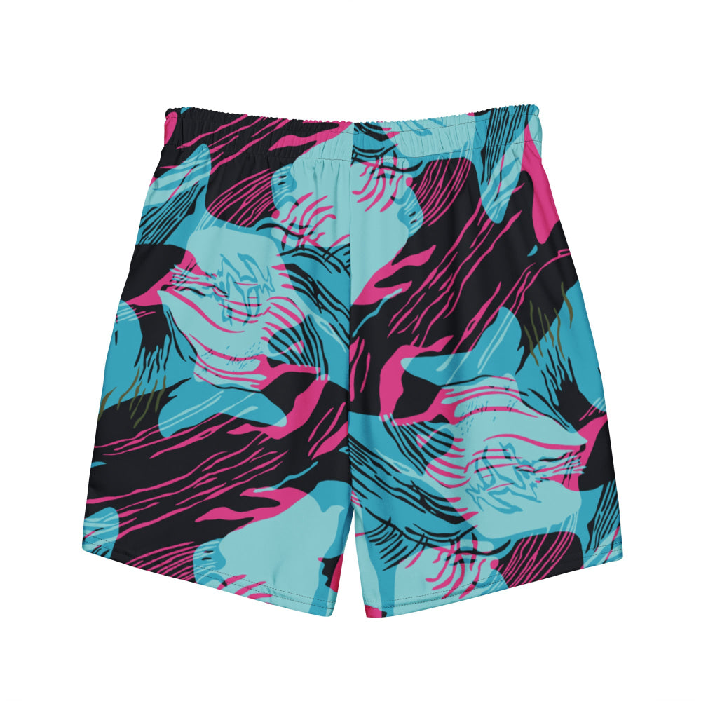 Miami Brushstroke CAMO swim trunks - Mens Swim Trunks