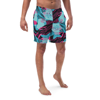 Miami Brushstroke CAMO swim trunks - Mens Swim Trunks