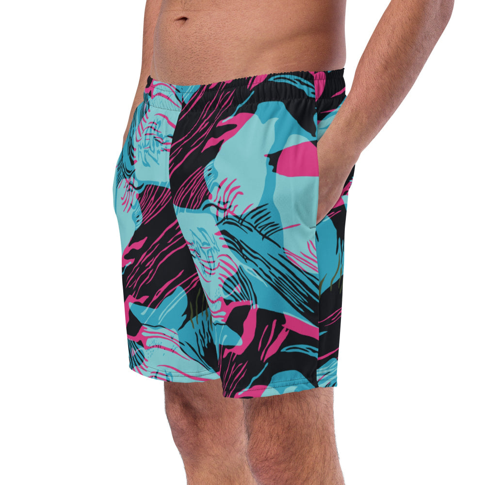 Miami Brushstroke CAMO swim trunks - Mens Swim Trunks