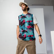 Brushstroke Miami Vice CAMO Unisex Basketball Jersey - 2XS