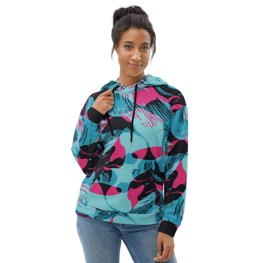 Miami Brushstroke CAMO Unisex Hoodie Hoodies