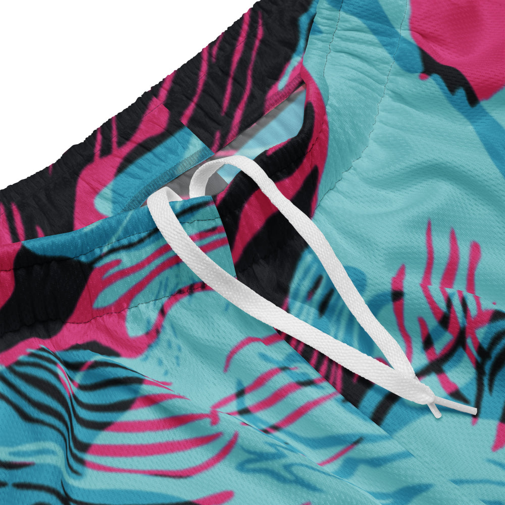 Miami Brushstroke CAMO Unisex mesh shorts - Unisex Mesh Shorts