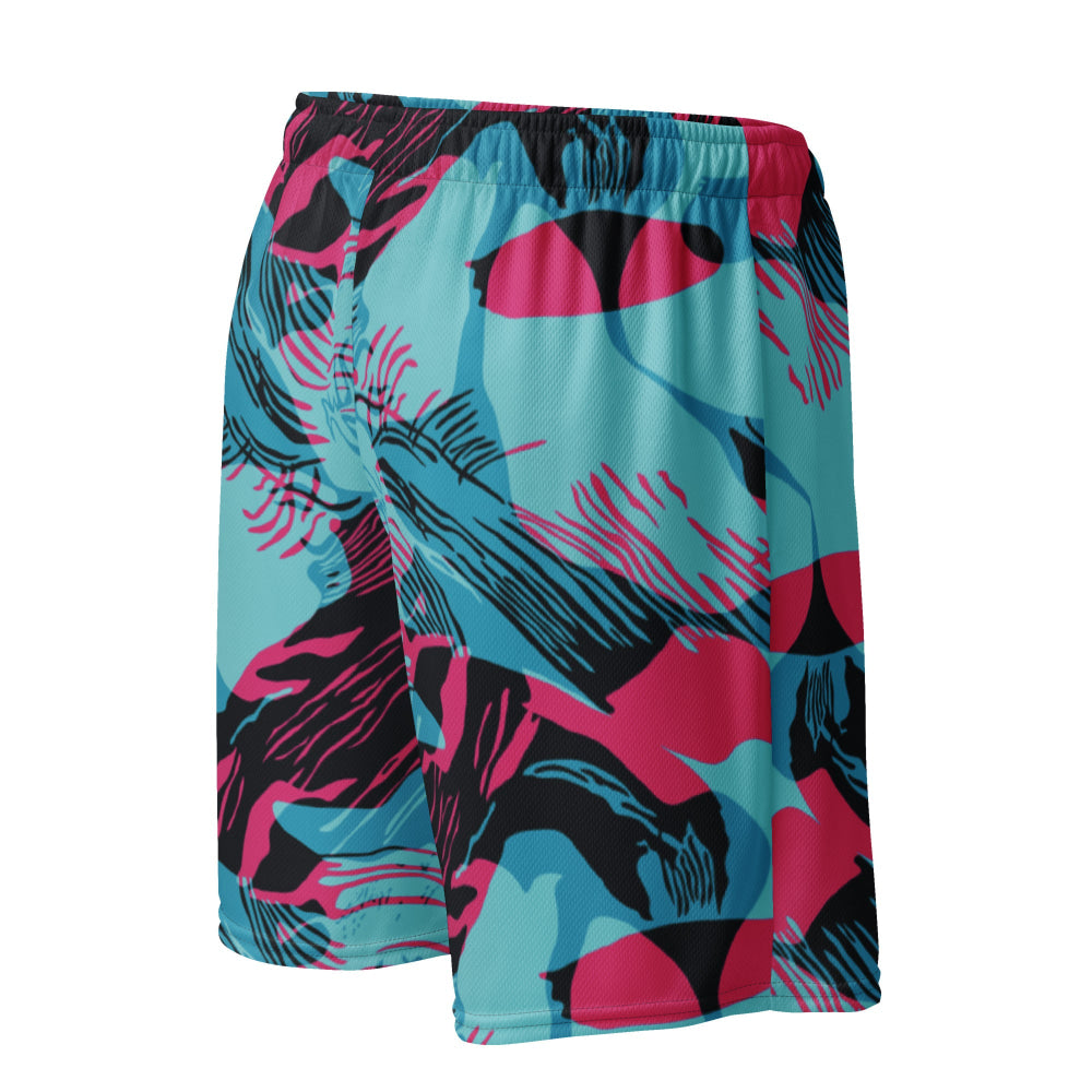 Miami Brushstroke CAMO Unisex mesh shorts - Mesh Shorts