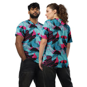 Brushstroke Miami Vice CAMO Unisex Sports Jersey - 2XS