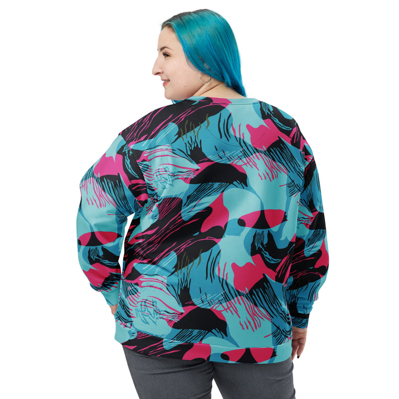 Brushstroke Miami Vice CAMO Unisex Sweatshirt