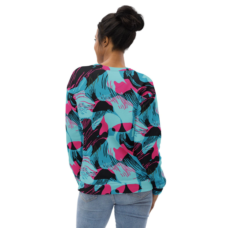 Brushstroke Miami Vice CAMO Unisex Sweatshirt