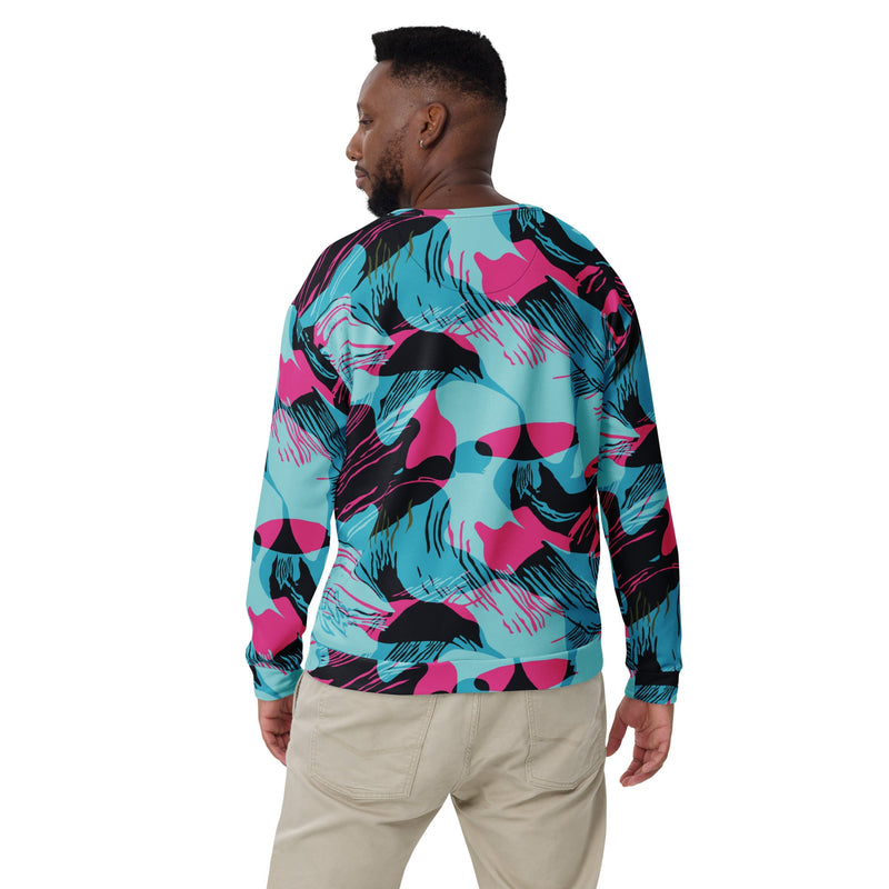 Brushstroke Miami Vice CAMO Unisex Sweatshirt