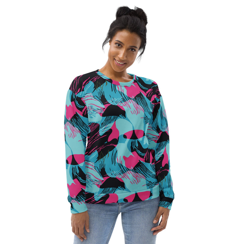 Brushstroke Miami Vice CAMO Unisex Sweatshirt