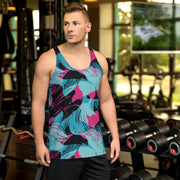Brushstroke Miami Vice CAMO Unisex Tank Top - XS - Shirt
