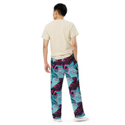 Brushstroke Miami Vice CAMO Unisex Wide-Leg Leisure Pants - Pant