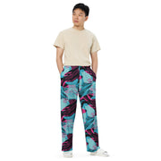 Brushstroke Miami Vice CAMO Unisex Wide-Leg Leisure Pants - Pant