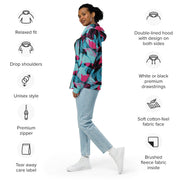Brushstroke Miami Vice CAMO Unisex Zip Hoodie
