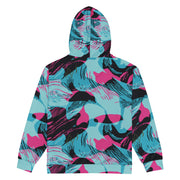Brushstroke Miami Vice CAMO Unisex Zip Hoodie