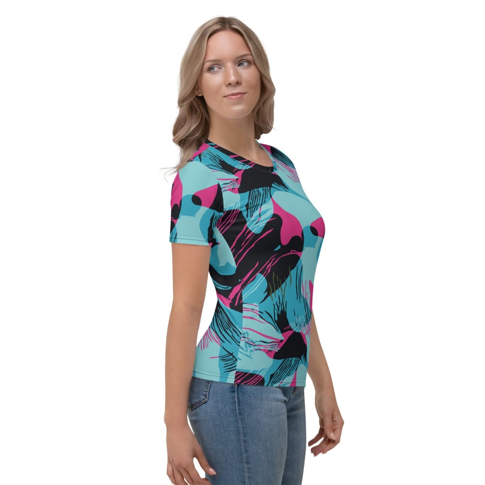 Miami Brushstroke CAMO Women’s T-shirt - Womens T-Shirt