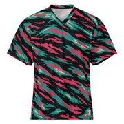 Lizard Miami Vice CAMO Unisex American Football Jersey - 2XS
