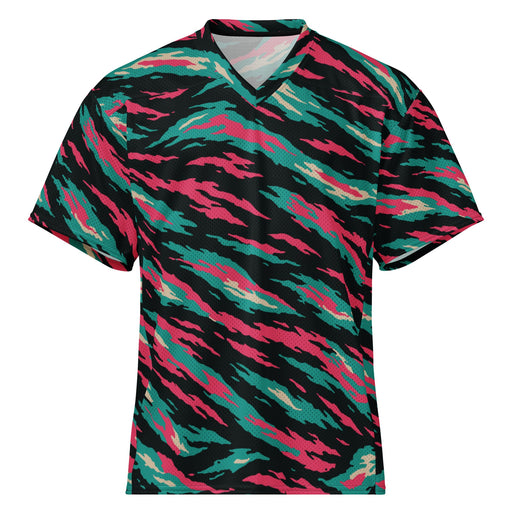 Lizard Miami Vice CAMO Unisex American Football Jersey - 2XS