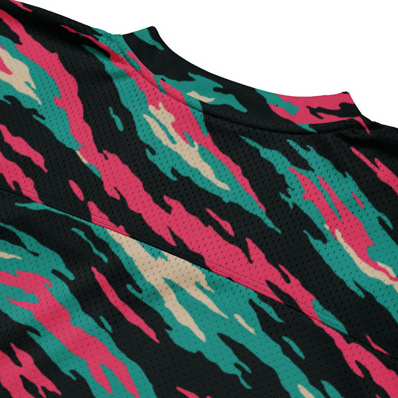 Lizard Miami Vice CAMO Unisex American Football Jersey