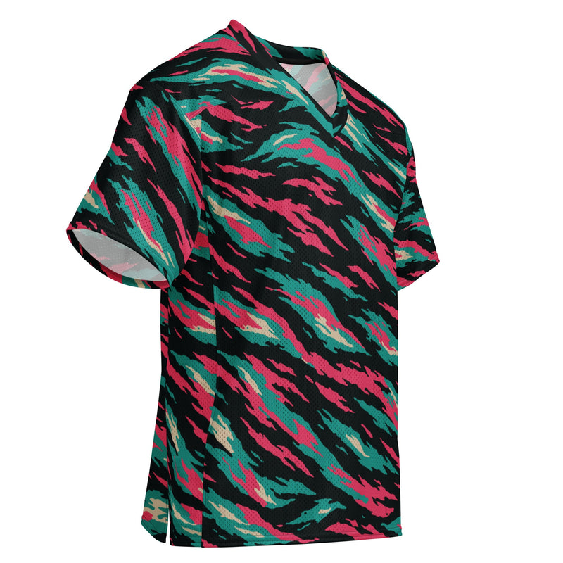 Lizard Miami Vice CAMO Unisex American Football Jersey