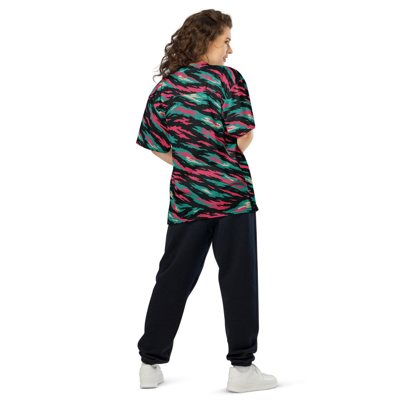 Lizard Miami Vice CAMO Unisex American Football Jersey