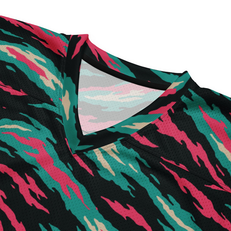 Lizard Miami Vice CAMO Unisex American Football Jersey