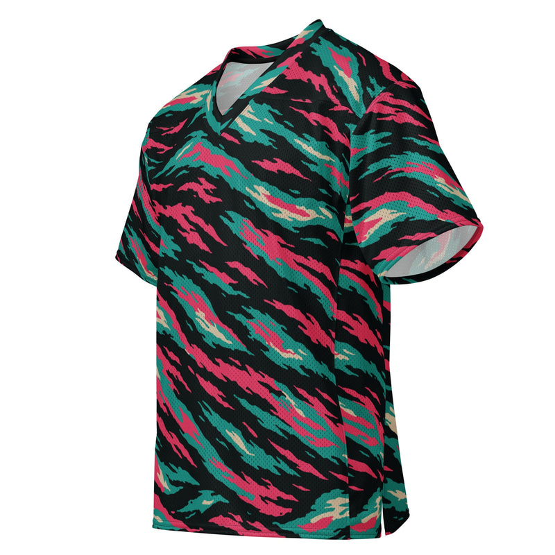 Lizard Miami Vice CAMO Unisex American Football Jersey
