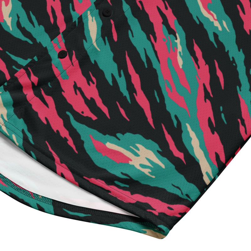 Lizard Miami Vice CAMO Unisex Baseball Jersey