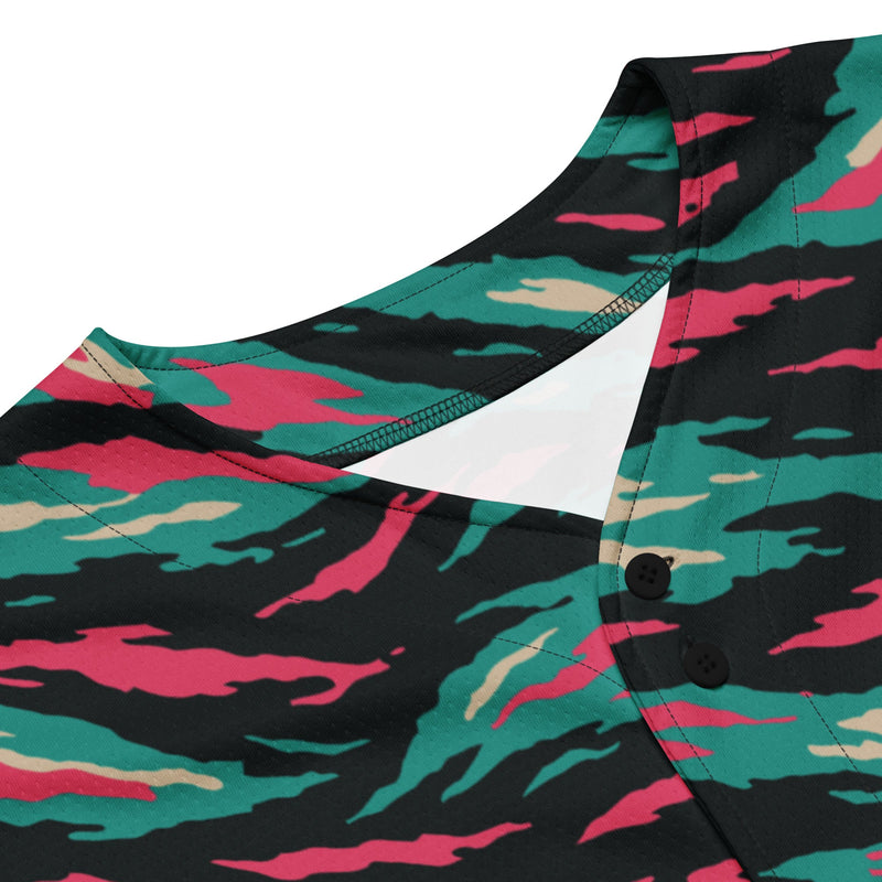 Lizard Miami Vice CAMO Unisex Baseball Jersey